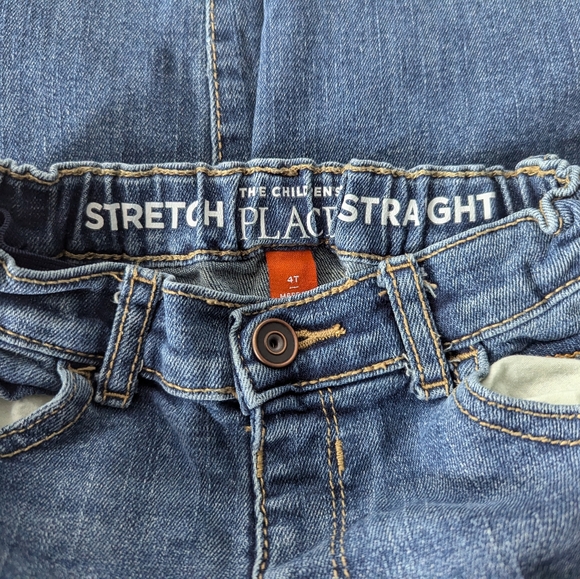 Boys Size 4T Denim Blue Jeans - Picture 2 of 8